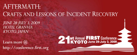 21st Annual FIRST Conference